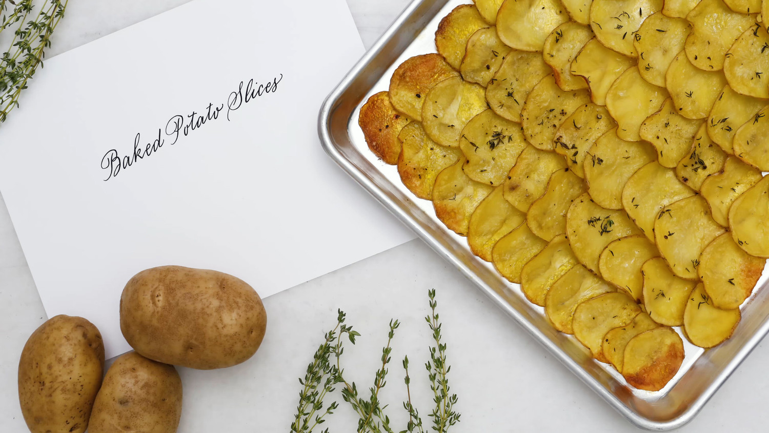 Video Easy Baked Potato Slices Martha Stewart